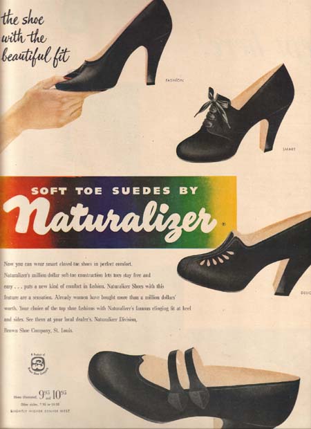 Ladies Footwear ads