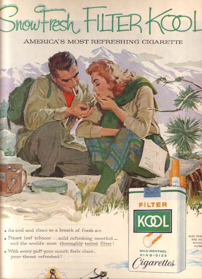 Kool cigarette ads