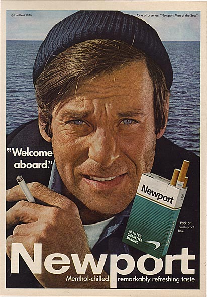 Newport cigarette ads